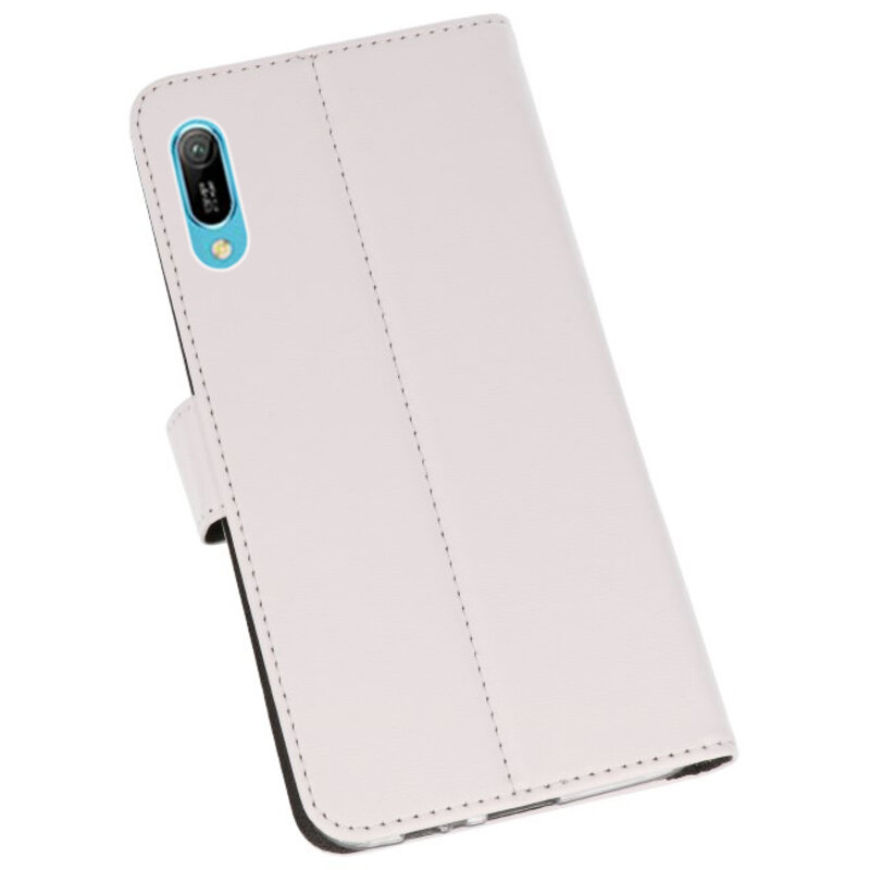 Etuis portefeuille Etui pour Huawei Y6 Pro 2019 Blanc
