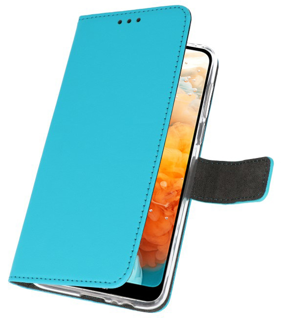 Etuis portefeuille Etui pour Huawei Y6 Pro 2019 Bleu