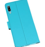 Wallet Cases Case for Huawei Y6 Pro 2019 Blue