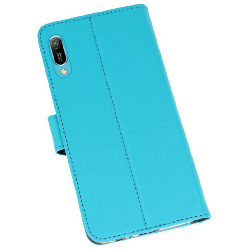 Custodia a Portafoglio per Huawei Y6 Pro 2019 Blu