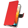 Wallet Cases Hülle für Huawei Y6 Pro 2019 Rot