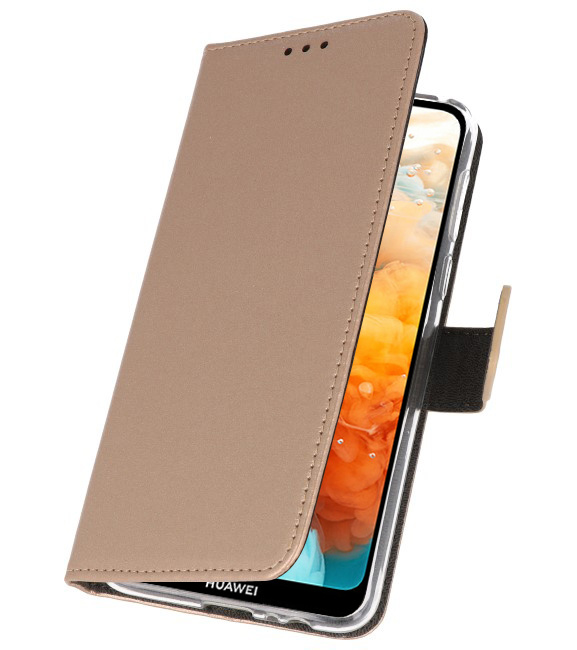 Wallet Cases Case for Huawei Y6 Pro 2019 Gold