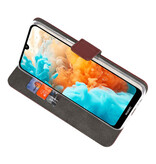 Wallet Cases Case for Huawei Y6 Pro 2019 Brown