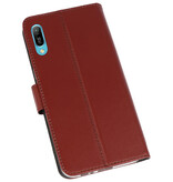 Wallet Cases Case for Huawei Y6 Pro 2019 Brown