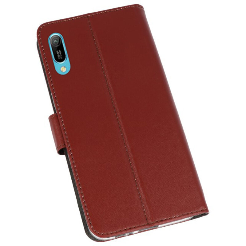 Wallet Cases Case for Huawei Y6 Pro 2019 Brown