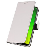 Wallet Cases Case for Motorola Moto G7 Power White