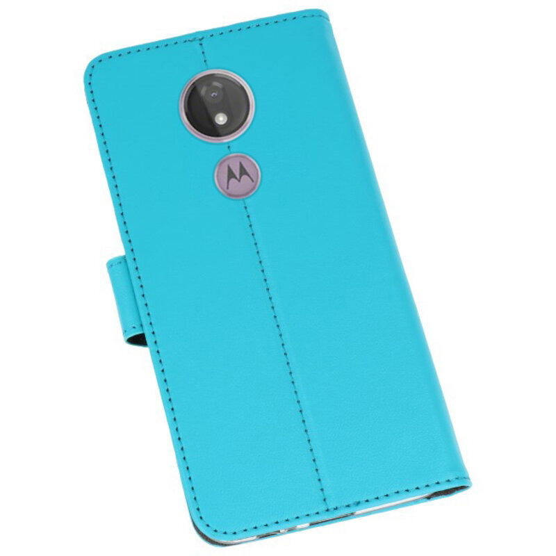 Wallet Cases Case for Motorola Moto G7 Power Blue