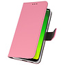 Etuis portefeuille Etui pour Motorola Moto G7 Power Pink