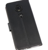 Etuis portefeuille Etui pour Motorola Moto G7 Noir