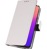 Etuis portefeuille Etui pour Motorola Moto G7 Blanc