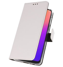 Etuis portefeuille Etui pour Motorola Moto G7 Blanc