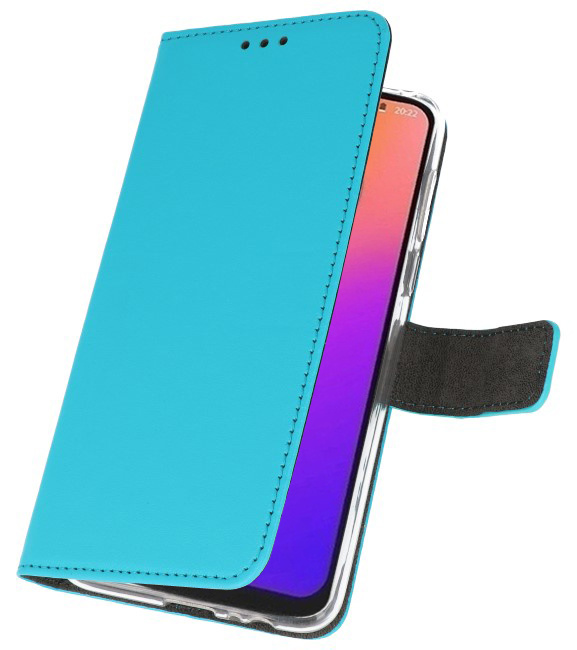 Etuis portefeuille Etui pour Motorola Moto G7 Bleu