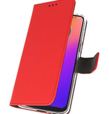 Custodia a Portafoglio per Motorola Moto G7 Rosso