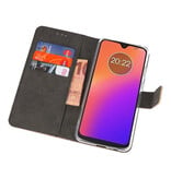 Brieftasche Tasche für Motorola Moto G7 Gold