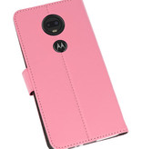 Taske Taske til Motorola Moto G7 Pink