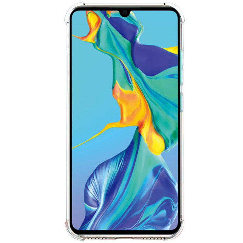 Custodia in TPU trasparente antiurto per Huawei P30