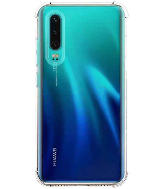 Schokbestendig transparant TPU hoesje voor Huawei P30