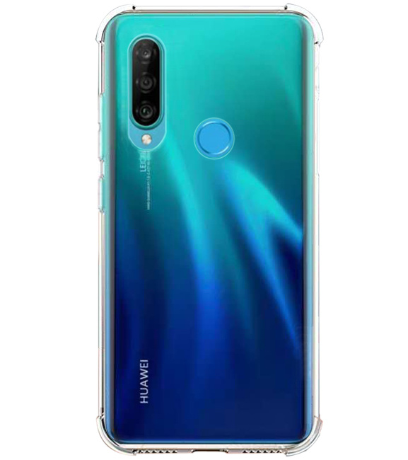 Shockproof transparent TPU case for Huawei P30 Lite