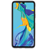 Farve TPU taske til Huawei P30 sort
