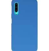 Color TPU Hoesje voor Huawei P30 Navy