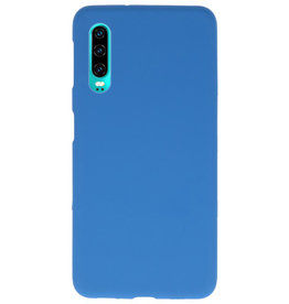 Coque en TPU couleur pour Huawei P30 Navy