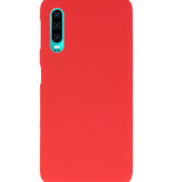 Color TPU Hoesje voor Huawei P30 Rood