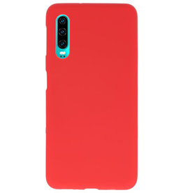 Color TPU case for Huawei P30 red