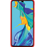 Color TPU Hoesje voor Huawei P30 Rood