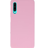 Farve TPU taske til Huawei P30 Pink