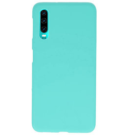 Caja de color TPU para Huawei P30 Turquoise