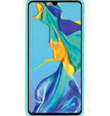 Caja de color TPU para Huawei P30 Turquoise