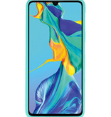 Color TPU Hoesje voor Huawei P30 Turquoise