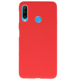 Color TPU Hoesje voor Huawei P30 Lite Rood