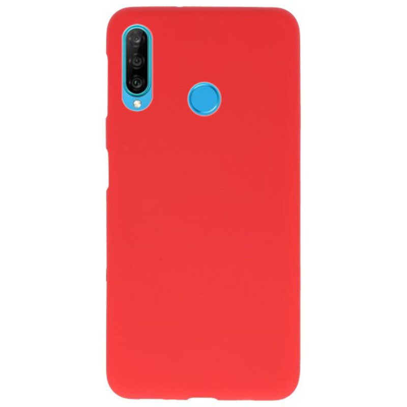 Color TPU case for Huawei P30 Lite red