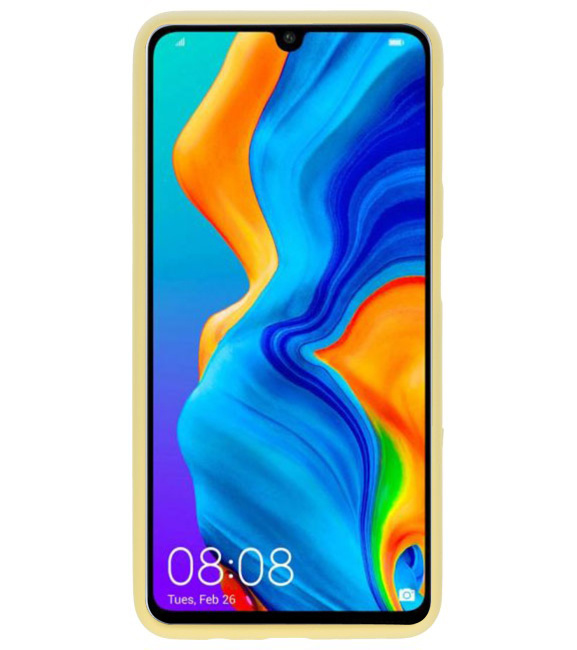 Farbe TPU Fall für Huawei P30 Lite gelb