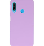 Coque en TPU couleur pour Huawei P30 Lite Violet