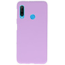 Funda TPU en color para Huawei P30 Lite Púrpura