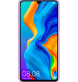 Funda TPU en color para Huawei P30 Lite Púrpura