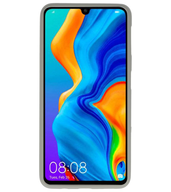 Farbe TPU Fall für Huawei P30 Lite grau