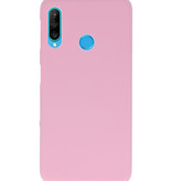 Farve TPU taske til Huawei P30 Lite Pink