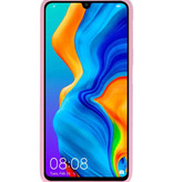 Farve TPU taske til Huawei P30 Lite Pink