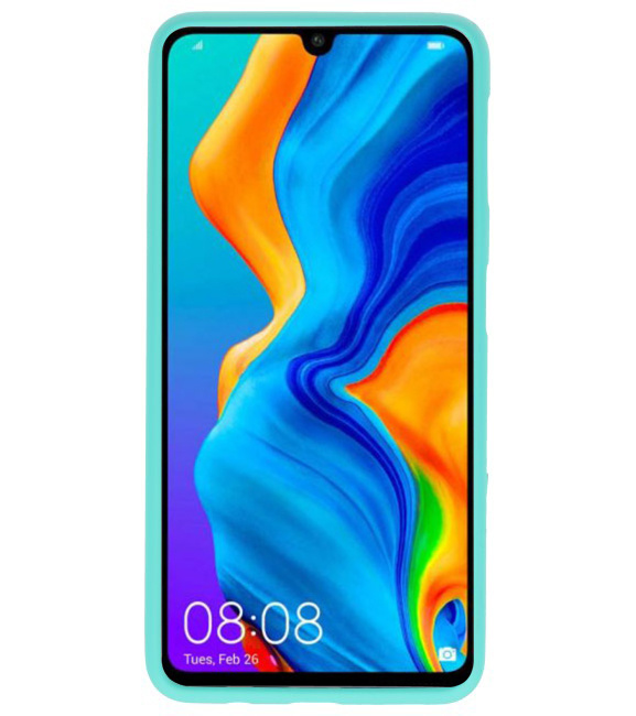 Color TPU case for Huawei P30 Lite Turquoise