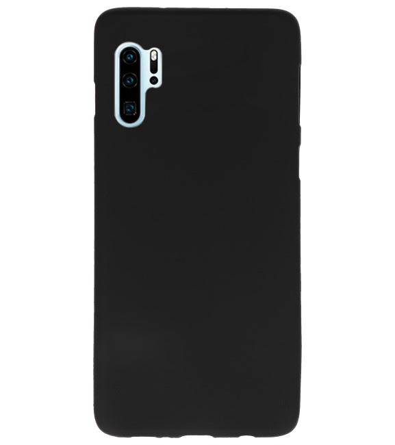 Color TPU case for Huawei P30 Pro black