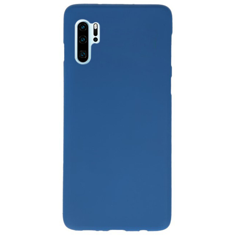 Custodia in TPU a colori per Huawei P30 Pro Navy