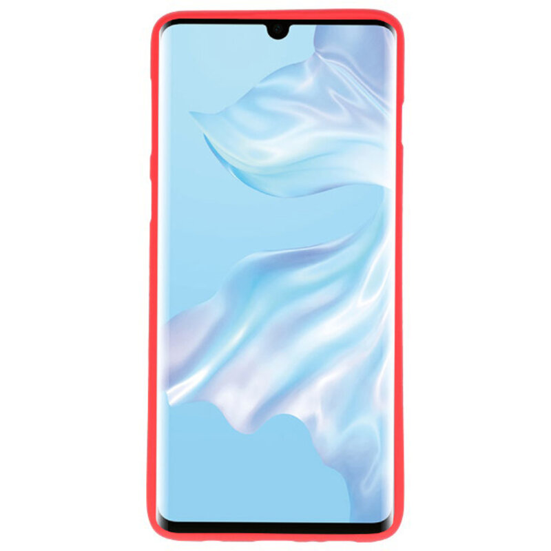 Custodia in TPU colorata per Huawei P30 Pro rossa