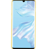 Coque en TPU couleur pour Huawei P30 Pro Jaune