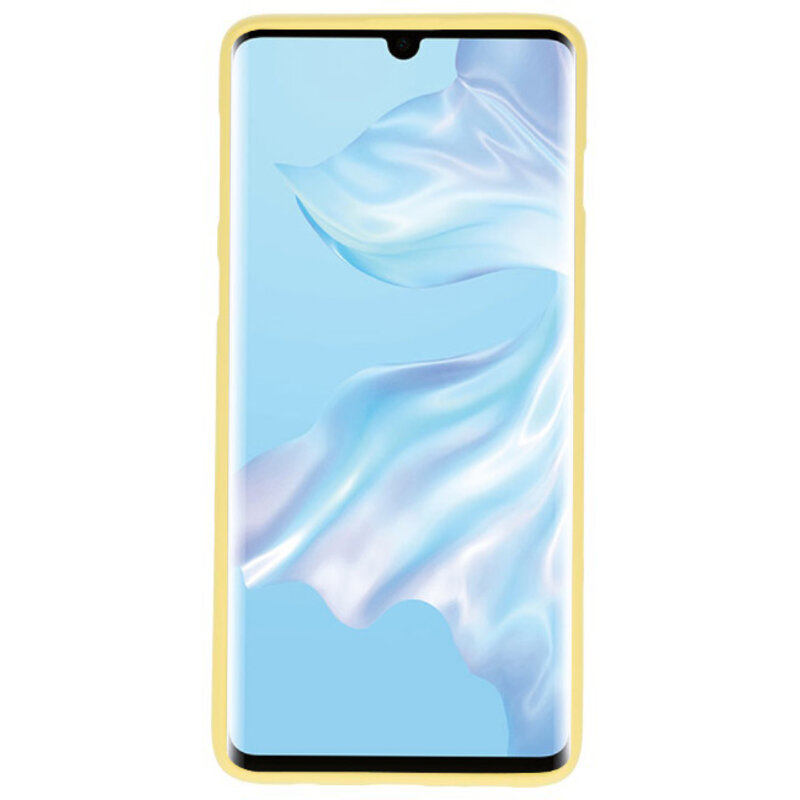 Custodia in TPU colorata per Huawei P30 Pro Yellow