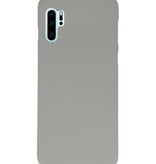 Caja de color TPU para Huawei P30 Pro gris