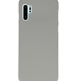 Color TPU Hoesje voor Huawei P30 Pro Grijs