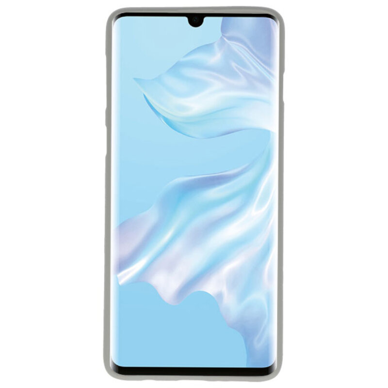 Custodia in TPU colorata per Huawei P30 Pro grigia